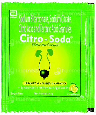 Citro Soda Citrus Flavour Sugar Free Effervescent Granules 4gm