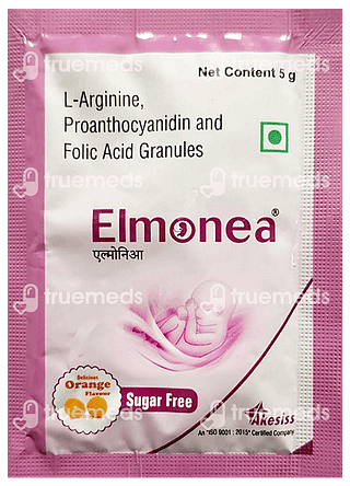 Elmonea Orange Flavour Sugar Free Granules 5gm