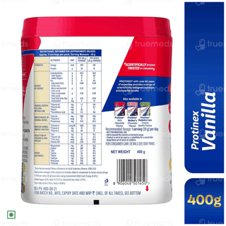 Protinex Vanilla Flavour Zero Added Sugar Powder 400Gm