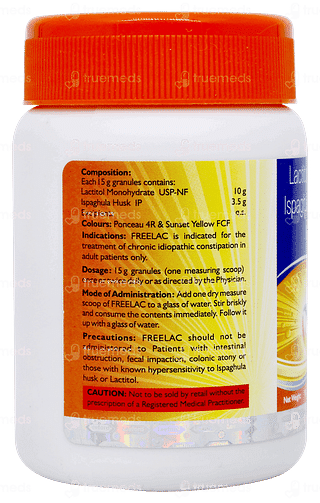 Freelac Orange Lemon Flavour Granules 90gm