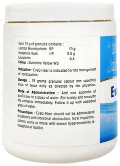 Eva Q Fibre Granules 375gm Eva Q Fibre Granules 375gm
