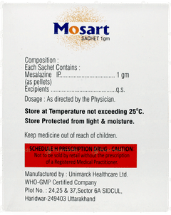 Mosart Sachet 1gm Mosart Sachet 1gm