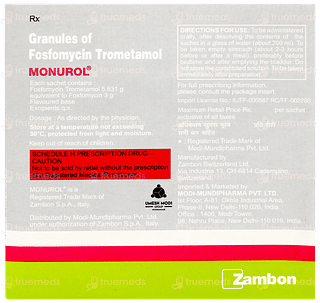 Monurol Granules 8gm