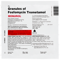 Monurol Granules 8gm