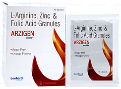 Arzigen Orange Flavour Sugar Free Granules 10gm