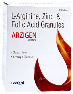 Arzigen Orange Flavour Sugar Free Granules 10gm