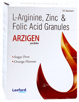 Arzigen Orange Flavour Sugar Free Granules 10gm