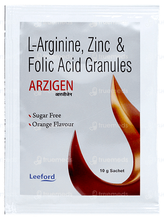 Arzigen Orange Flavour Sugar Free Granules 10gm