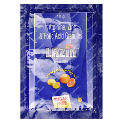 Lrzin Lemony Orange Flavour Sugar Free Granules 10gm