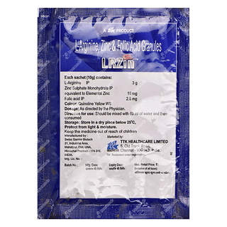 Lrzin Lemony Orange Flavour Sugar Free Granules 10gm