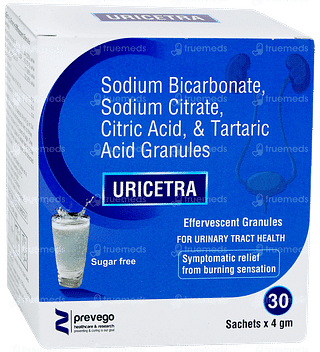 Uricetra Sugar Free Effervescent Granules 4gm