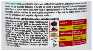 Pankajakasthuri Breathe Eazy Granules 400Gm