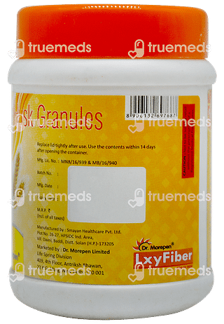 Lxyfiber Sugar Free Grabules  90 GM