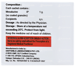 Mesaline 1 Granules 2gm