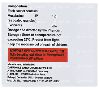 Mesaline 1 Granules 2gm