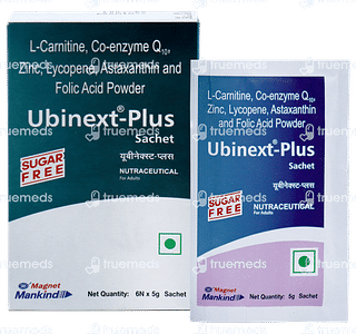 Ubinext Plus Sugar Free Sachet 5 GM