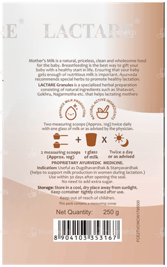 Lactare Chocolate Flavour Granules 250gm