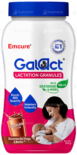 Galact Chocolate Flavour Granules 200gm