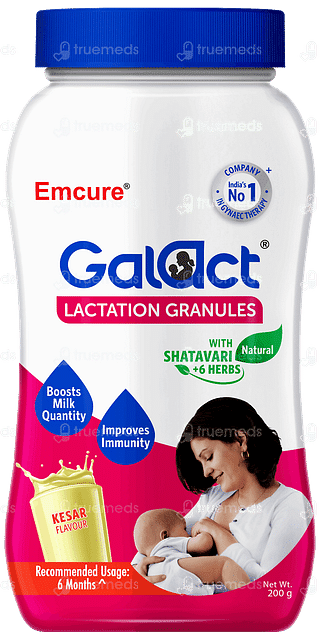 Galact Kashmiri Kesar Flavour Granules 200gm