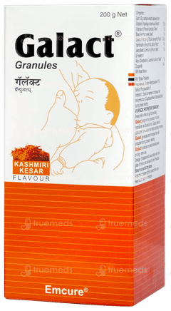 Galact Kashmiri Kesar Flavour Granules 200gm