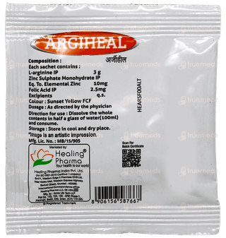Argiheal Orange Flavour Granules 10gm