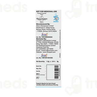 Intebact Insta 2bn Vanilla Flavour 1.5gm Pack Of 6 Orosoluble Granules
