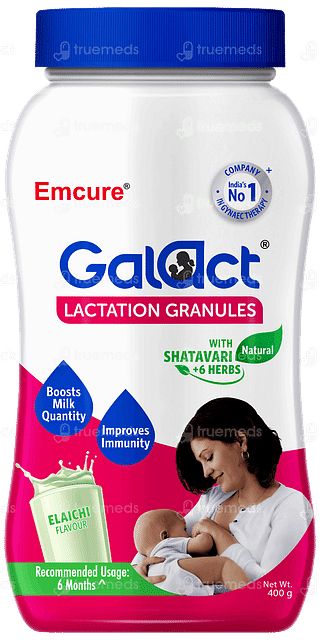 Galact Elaichi Flavour Granules 400gm