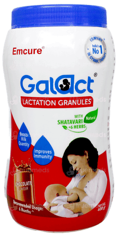Galact Chocolate Flavour Granules 400Gm Galact Chocolate Flavour Granules 400Gm
