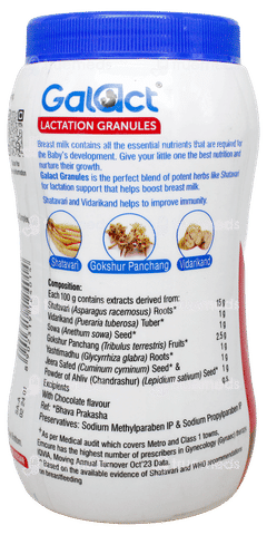 Galact Chocolate Flavour Granules 400gm