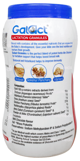Galact Chocolate Flavour Granules 400gm
