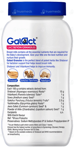 Galact Kesar Flavour Granules 400gm