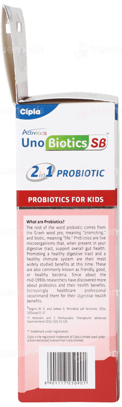 Activkids Unobiotics Sb Granules 1Gm