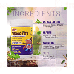 Baby Organo Herbal Chocovita 1+yrs Chocolate Flavour Kids Granules 300gm