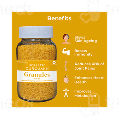 Zeroharm Sciences Holistic Curcumin Ncm 100 Granules 110gm