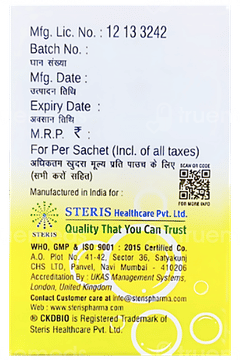 Ckd Bio Soda Citrus Flavour Effervescent Granules 4gm Ckd Bio Soda Citrus Flavour Effervescent Granules 4gm