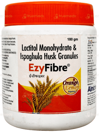Ezyfibre Orange Lemon Flavour Granules 180Gm