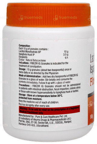 Fibezir Ig Granules 90gm