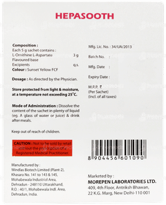 Hepasooth Granules 5gm
