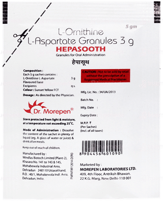 Hepasooth Granules 5gm