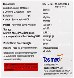 Hepatreat Orange Flavour Sachet 5Gm