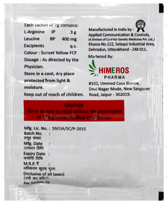 Embryoshield Orange Flavour Sachet 7Gm