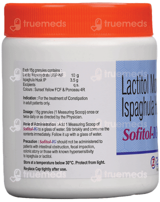 Sofitol Ig Granules 180Gm