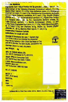 Dabur Honitus Hot Sip Sachet 4Gm