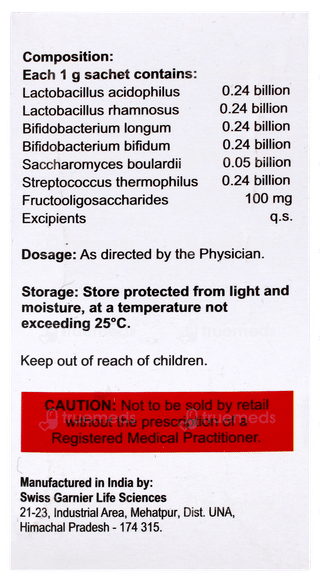 Vebiotic Orange Flavour Sachet 1gm