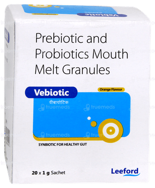 Vebiotic Orange Flavour Sachet 1gm