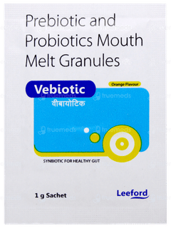 Vebiotic Orange Flavour Sachet 1gm