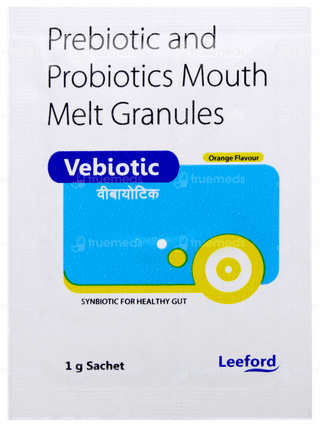 Vebiotic Orange Flavour Sachet 1gm
