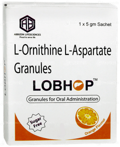 Lobhop Orange Flavour Sugar Free Granules 5gm