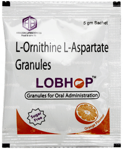 Lobhop Orange Flavour Sugar Free Granules 5gm