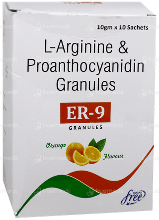Er 9 Orange Flavour Sugar Free Granules 10Gm